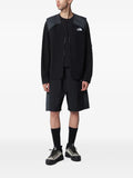 The North Face grid-pattern logo-print vest