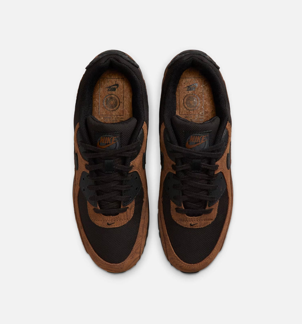 Air Max 90 Premium Men's Lifestyle Shoe – Light British Tan/Velvet Brown/Black