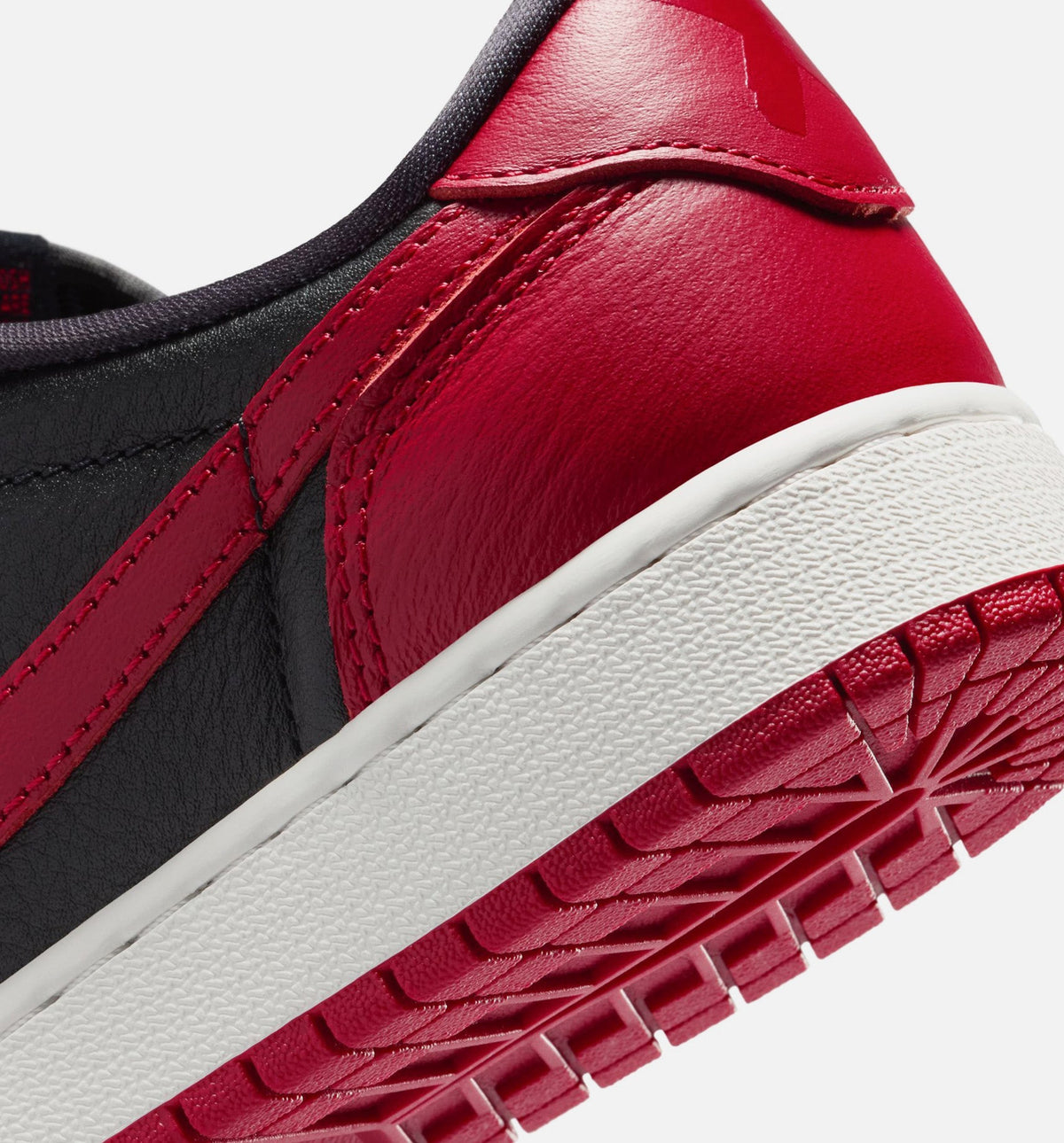 Air Jordan 1 Retro Low OG Banned – Grade School Lifestyle Shoe in Black/Varsity Red/Summit White